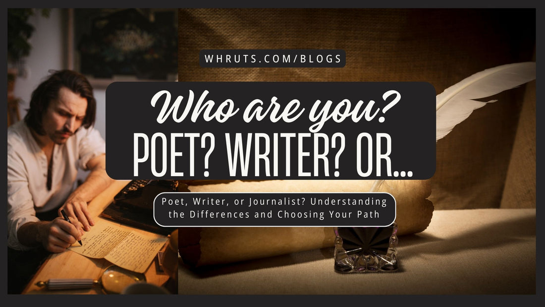 Poet, Writer, or Journalist? Understanding the Differences and Choosing Your Path in 2024